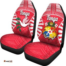 Tonga Car Seat Covers Rugby Style 05
