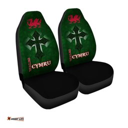 Wales Car Seat Covers Wales Cymru Celtic Cross