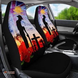 Custom ANZAC Car Seat Covers ANZAC Lest We Forget The Australian Army