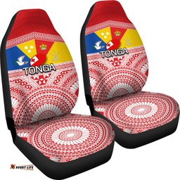 Tonga Rugby Car Seat Covers Special Coat Of Arms 09