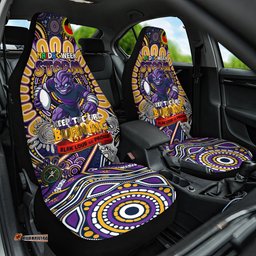 NAIDOC Week 2024 Storm Car Seat Cover Mascot Rugby