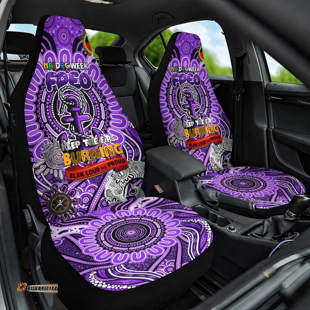 Fremantle Dockers Freo NAIDOC Week 2024 Car Seat Cover Mascot Football