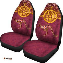 Aboriginal Car Seat Covers Aboriginal Kangaroo