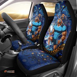 Personalised Mascot NSW Blues Rugby Car Seat Cover Aboriginal Galaxy