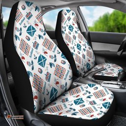 Scotland Car Seat Cover Scottish Symbols
