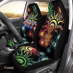 NAIDOC Week Car Seat Cover Let's Fight Together 06