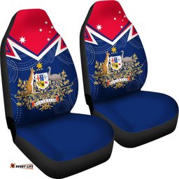 Car Seat Covers Australian Coat Of Arms Flag Color