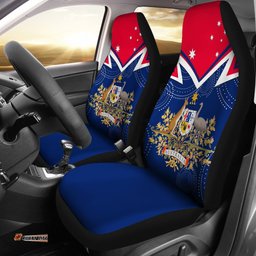 Car Seat Covers Australian Coat Of Arms Flag Color