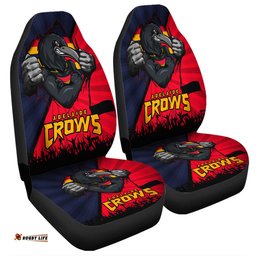 Adelaide Crows Breaking Through Fan Design Car Seat Covers