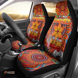 Gold Coast Suns NAIDOC Week 2024 Car Seat Cover Mascot Football