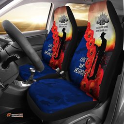 ANZAC Lest We Forget Car Seat Covers All Gave Some, Some Gave All