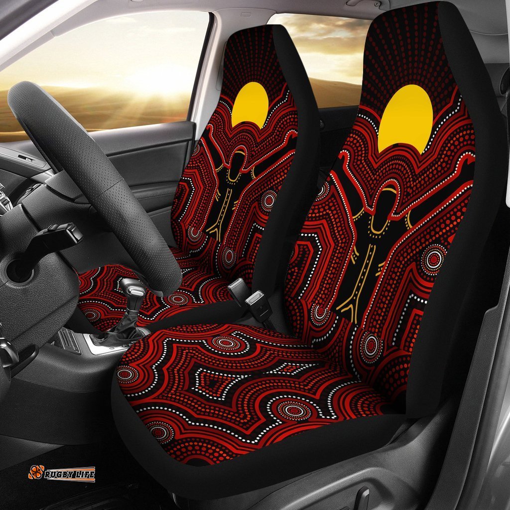 Aboriginal Car Seat Covers The Sun Always Shines