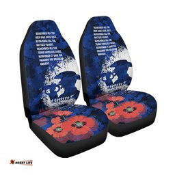 ANZAC Customize Car Seat Covers ANZAC Day