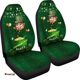 Patrick's Day Car Seat Covers Shamrock Festival Style