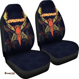 Adelaide Car Seat Covers Simple Indigenous Crows