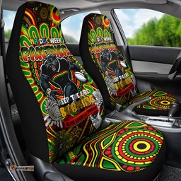 NAIDOC Week 2024 Panthers Car Seat Cover Mascot Rugby