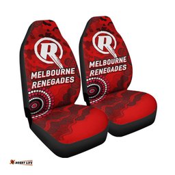 Melbourne Renegades ANZAC Day Aboriginal Car Seat Covers