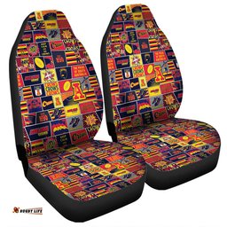 Adelaide Crows Legacy Of The Pride Comic Style Car Seat Covers