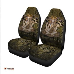 Cernunnos Goddess Car Seat Cover Celtic God of the Forest