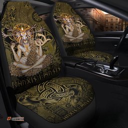 Cernunnos Goddess Car Seat Cover Celtic God of the Forest