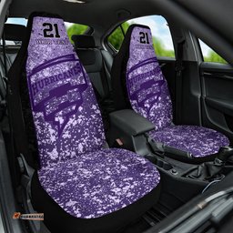 Hobart Hurricanes Custom Car Seat Cover BBL Cricket Team 2025