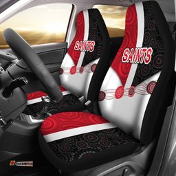 Saints Car Seat Covers Indigenous
