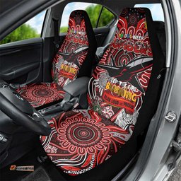 Essendon Bombers NAIDOC Week 2024 Car Seat Cover Mascot Football