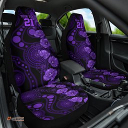 Hurricanes Cricket Never Forget Custom Car Seat Cover ANZAC Day with Poppy Aboriginal