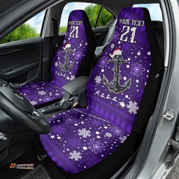 Custom Fremantle Dockers Football Car Seat Cover Christmas Vibe 05