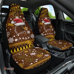 Hawks Football Car Seat Cover Spectemur Agendo Christmas Vibe