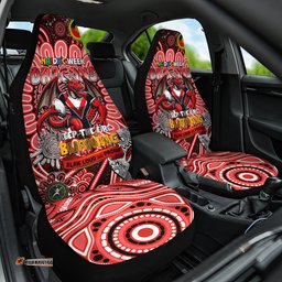 NAIDOC Week 2024 Dragons Car Seat Cover Mascot Rugby