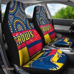 Adelaide Car Seat Covers Indigenous Crows 08
