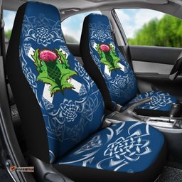 Scotland Car Seat Covers Saltire Thistle