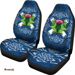 Scotland Car Seat Covers Saltire Thistle