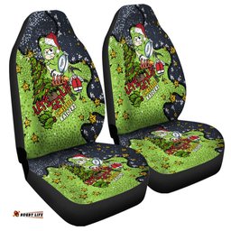 Canberra Raiders Christmas Custom Let's Get Lit Chrisse Pressie Car Seat Covers