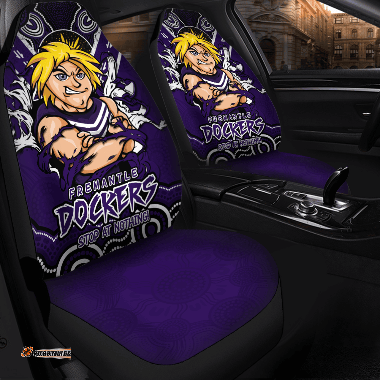Fremantle Ripped Legacy Of The Game Car Seat Covers