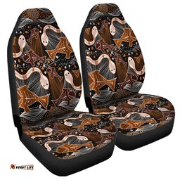 Australia Aboriginal Underwater Painting In Aboriginal Style Car Seat Covers