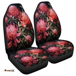 Australia Waratah Red Waratah Flowers Fine Art Ver3 Car Seat Covers