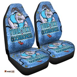 New South Wales Cockroaches Custom Team With Dot And Star Patterns For Tough Fan Car Seat Covers