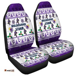 Melbourne Storm Christmas Melbourne Storm Special Ugly Christmas Car Seat Covers