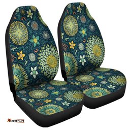 Australia Australian Colorful Flowers Background Car Seat Covers