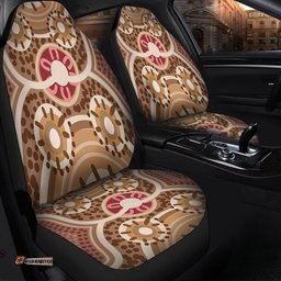 Australia Aboriginal Aboriginal Dot Art Style Painting Inspired Car Seat Covers