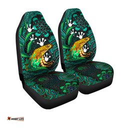 Australia Dreaming Indigenous Frog Car Seat Covers
