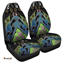 Australia Turtles Journey Through Dreamtime Car Seat Covers
