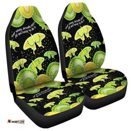 Australia Animals Aboriginal Your Wings Already Exist Aboriginal Green Butterflies Art Inspired Car Seat Covers