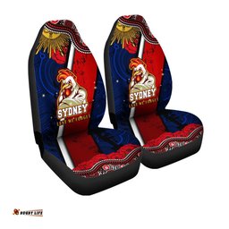 Australia Sydney Anzac Anzac Day Sydney Aboriginal Inspired Car Seat Covers