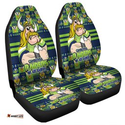 Canberra Raiders Champions Pride Comic Style Car Seat Covers