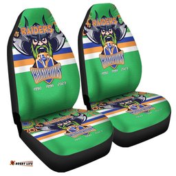 Canberra Raiders Talent Win Games But Teamwork And Intelligence Win Championships With Aboriginal Style Car Seat Covers