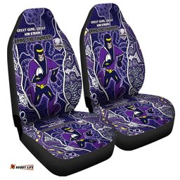 Melbourne Storm Grand Final Custom Custom Storm With Contemporary Style Of Aboriginal Painting Car Seat Covers
