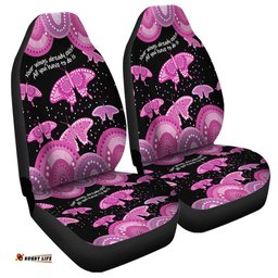 Australia Animals Aboriginal Your Wings Already Exist Aboriginal Pink Butterflies Art Inspired Car Seat Covers